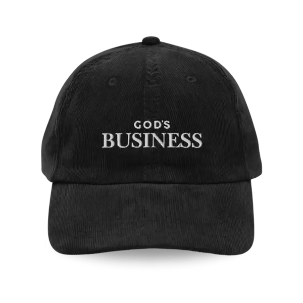 Gods Business Corduroy Dad Hat