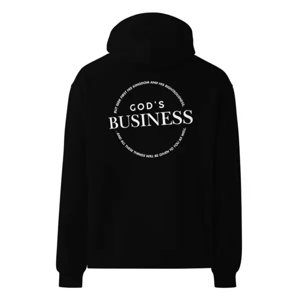 God's Business Hoodie - Image 4