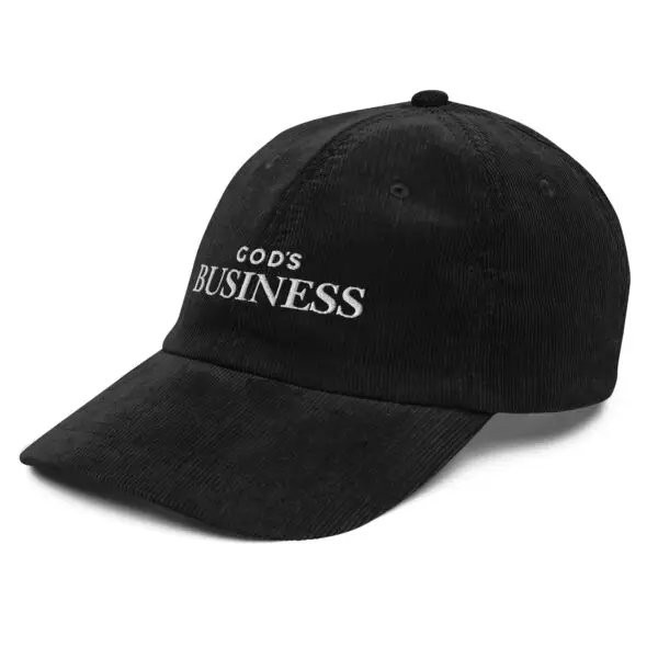 Gods Business Corduroy Dad Hat - Image 3