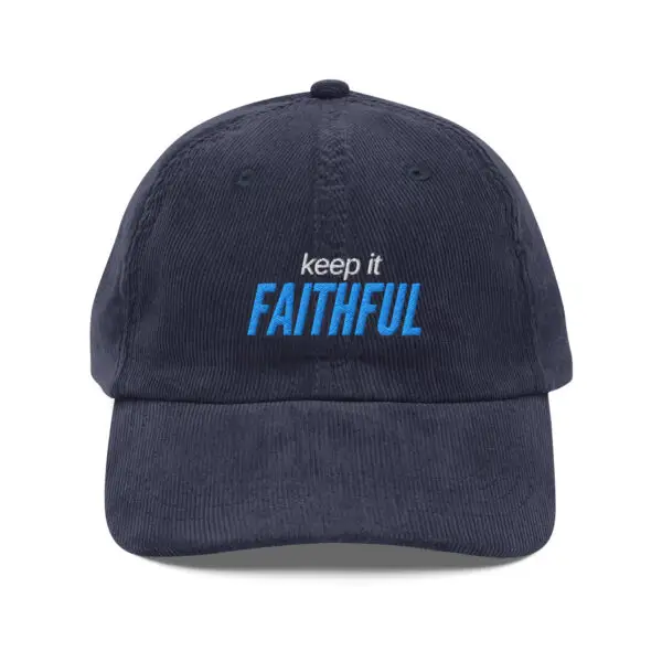 Keep It Faithful Corduroy Dad Hat - Image 7