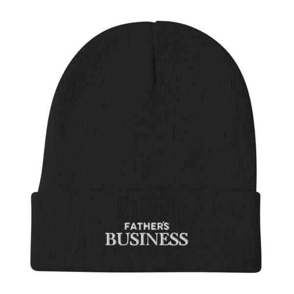 Father's Business Beanie - Image 2