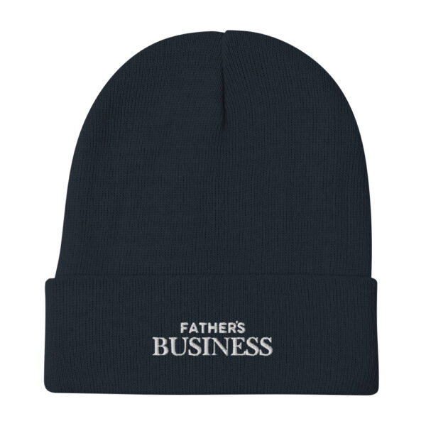 Father's Business Beanie - Image 3