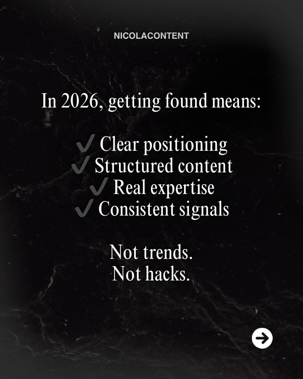 Instagram post from nicolacontent. This post is in position 3.